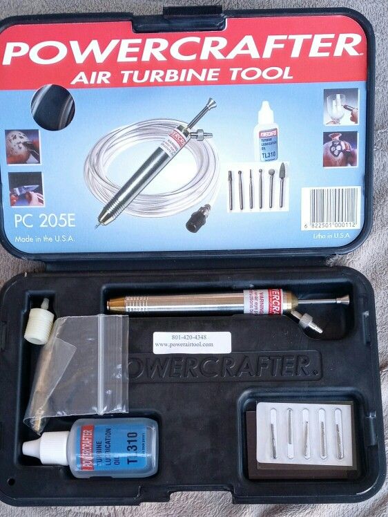 Powercrafter Air Turbine Carving Tool