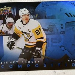 2025-26 Upper Deck Series 1 Compositions Sidney Crosby CMP-22 Penguins Hockey
