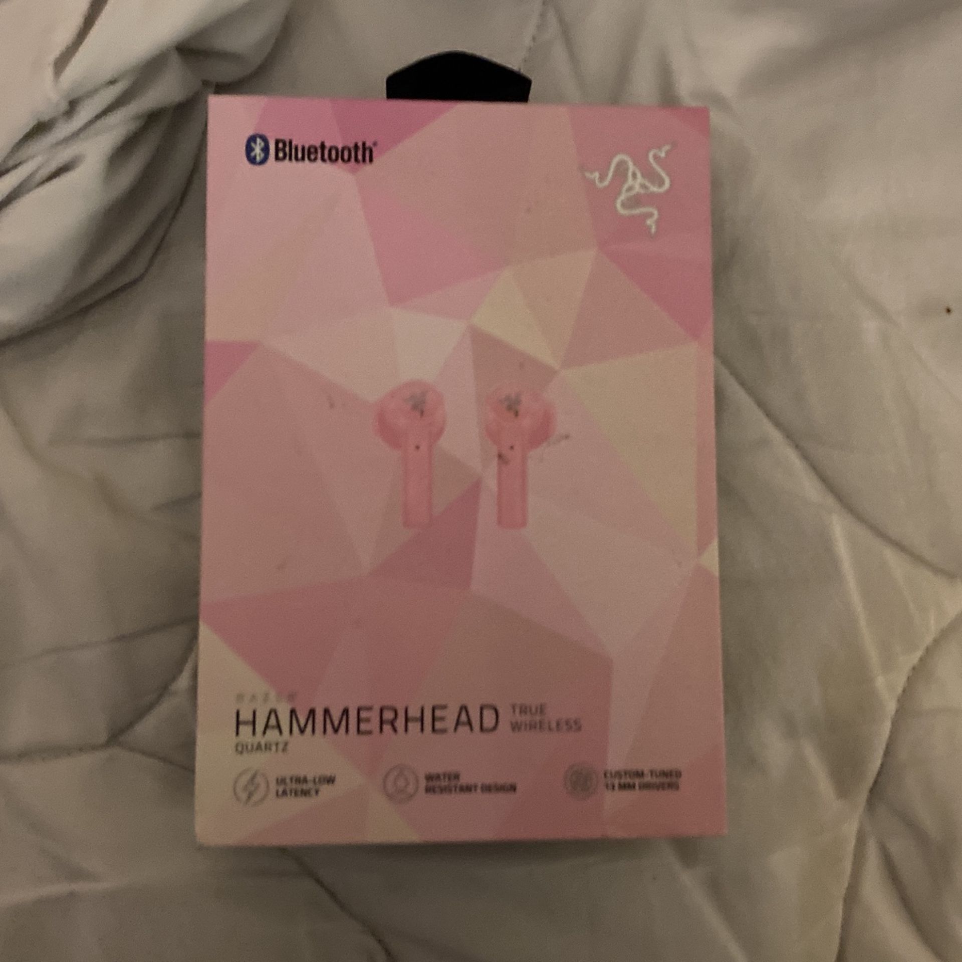 Razor Hammerhead Pink Wireless Earbuds 