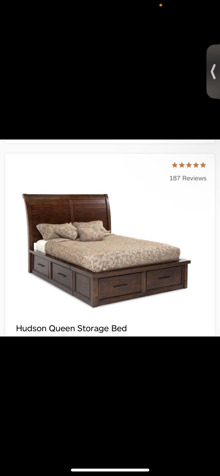 Queen Bed Frame With Storage Drawers