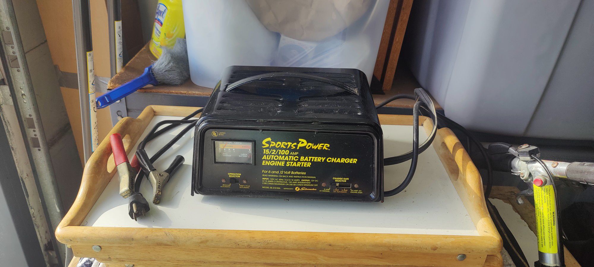 2/15/100 Amp Automatic Charger Starter