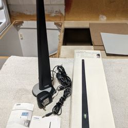 Terk Powered AM FM Indoor Antenna 
