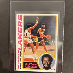 1978/79 Topps #110 Kareem Abdul Jabbar