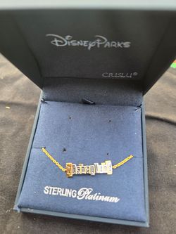 Disney Parks x Crislu Disneyland 70th Anniversary Marquee Bracelet