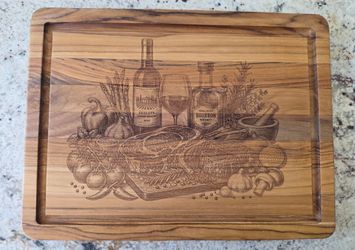 Engraved cuttingboard