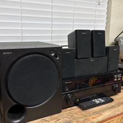 Pioneer Stereo System With Subwoofer