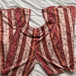 Girls Flared Leggings Size Medium 