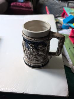 Vintage German Ceramic Beer Mug