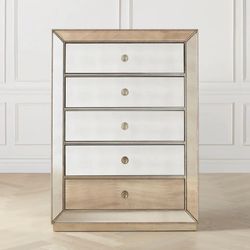Z Gallerie Omni Furniture Collection - Chest, Nightstand, Vanity  Bedroom Set