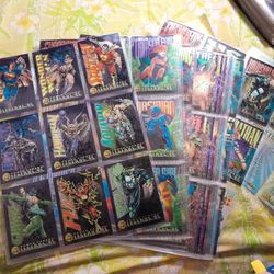 1995 Skybox DC Legends '95 Power Chrome Base Set (#1-150) Complete