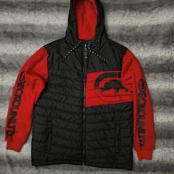 Vintage Y2K Style Puffer Hoodie