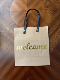 Kraft Paper Welcome Bags 
