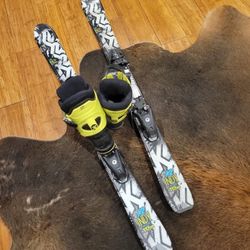 Ski 112 Cm Boots 256 mm