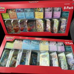 Pokemon Prismatic Evolutions Costco 8 Mini-Tin Bundle