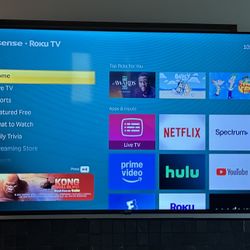 55”Hisense ROKU TV And Wall Mount 
