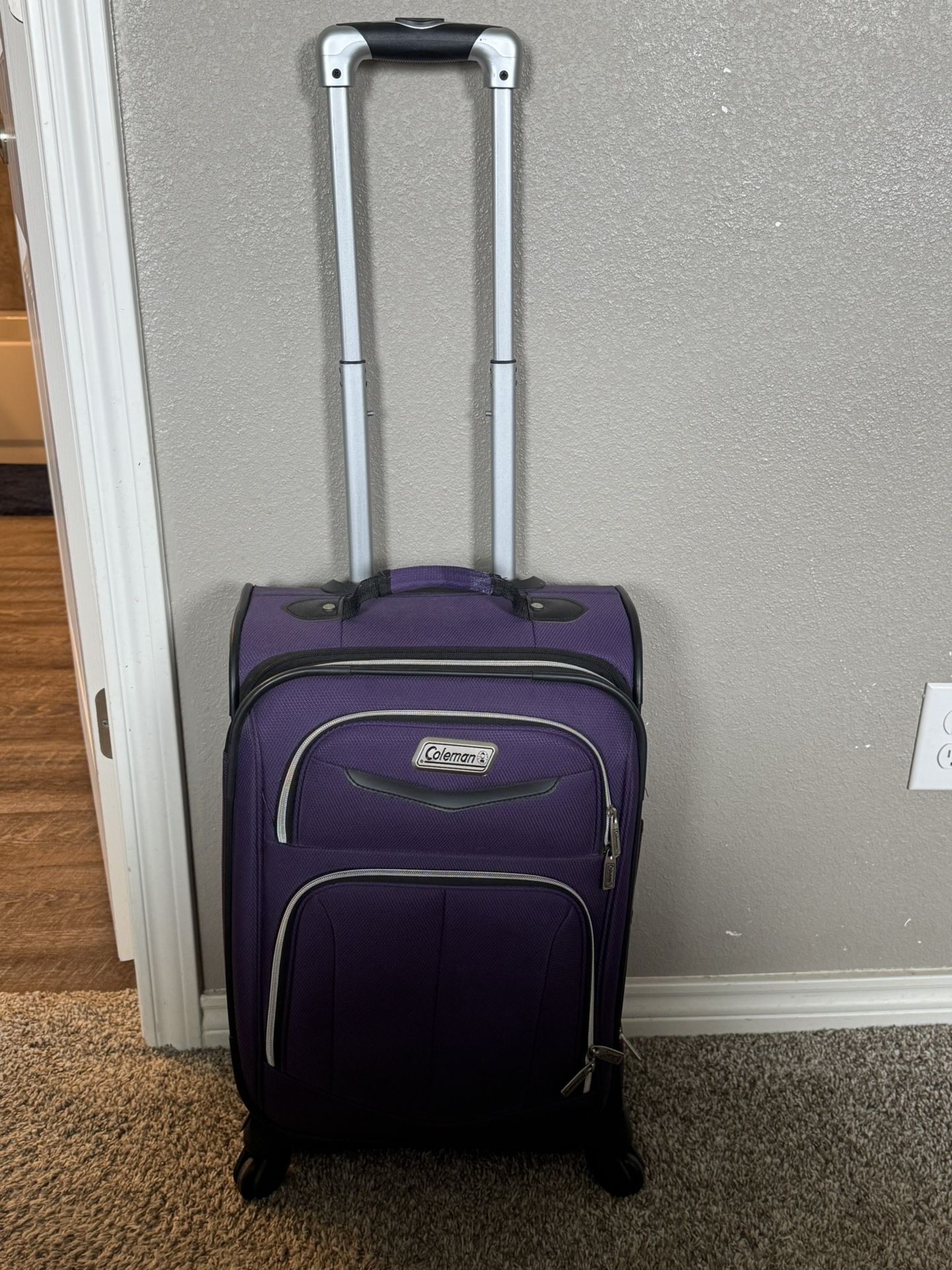 Purple Coleman Suitcase