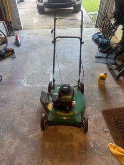 Gas mower runs great