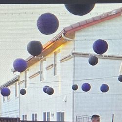 Paper Lanterns PACHECO SCHOOL COLORS 