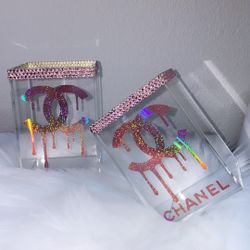 Makeup brush holders