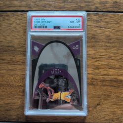 97-98 Kobe Bryant Die Cut PSA 8 Rare