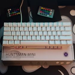 Razer Huntsman Mini Mercury 60% Optical Gaming Keyboard