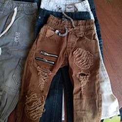 Pants For Boys Size 4 Good Conditions $2.00 Each.