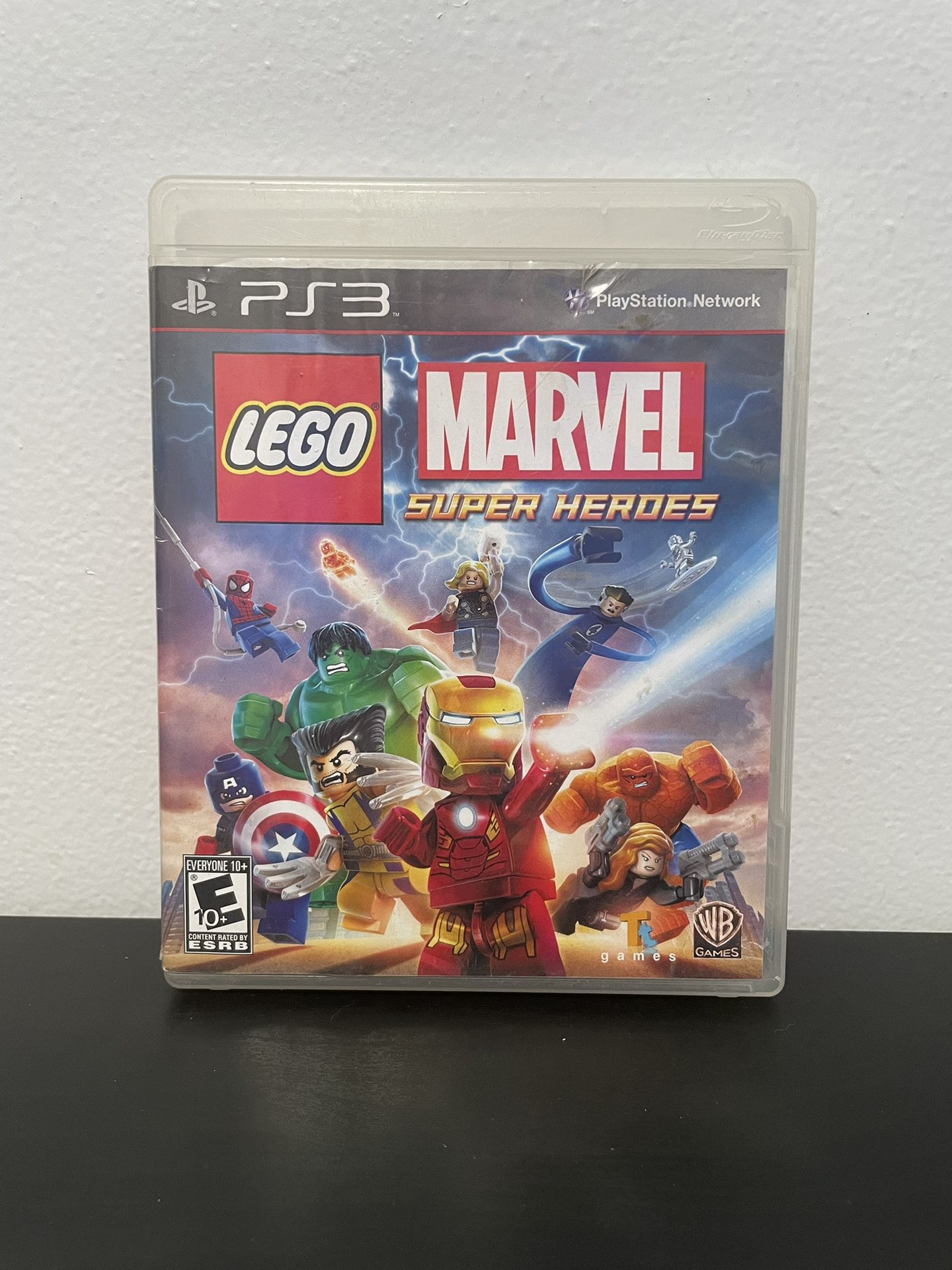 LEGO Marvel Super Heroes PS3 PlayStation 3 Like New Video Game Spider-Man