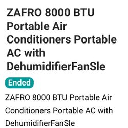 Portable Air Conditioner 