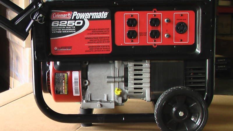 6250 Watt Coleman Powermate Portable Generator π No Deliveries