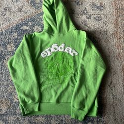 spider slime green hoodie sweatshirt spid5r
