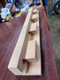 Krosswood Knotty Alder Dental Shelf