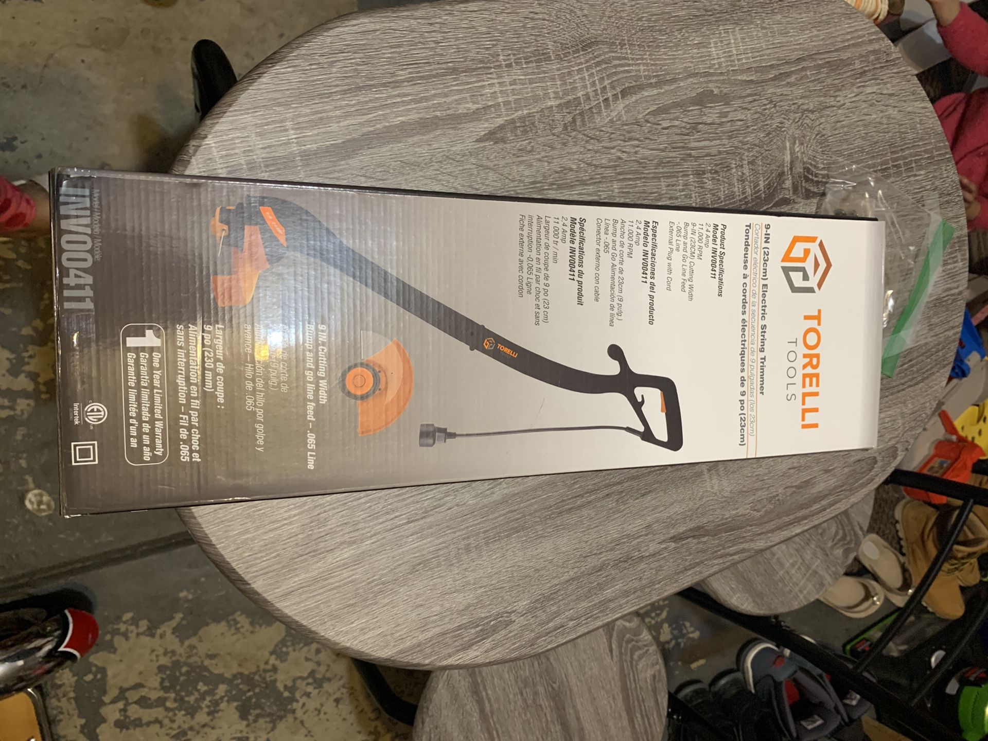 Electric string trimmer
