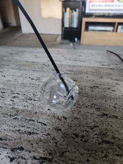 Glass Oil Incense Holder
