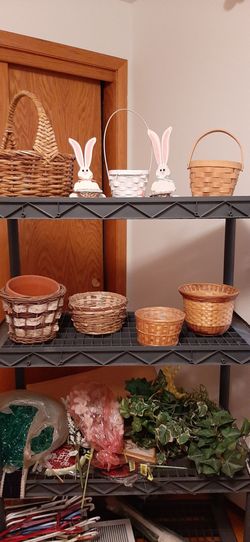 Woven baskets. Great for Crafters.