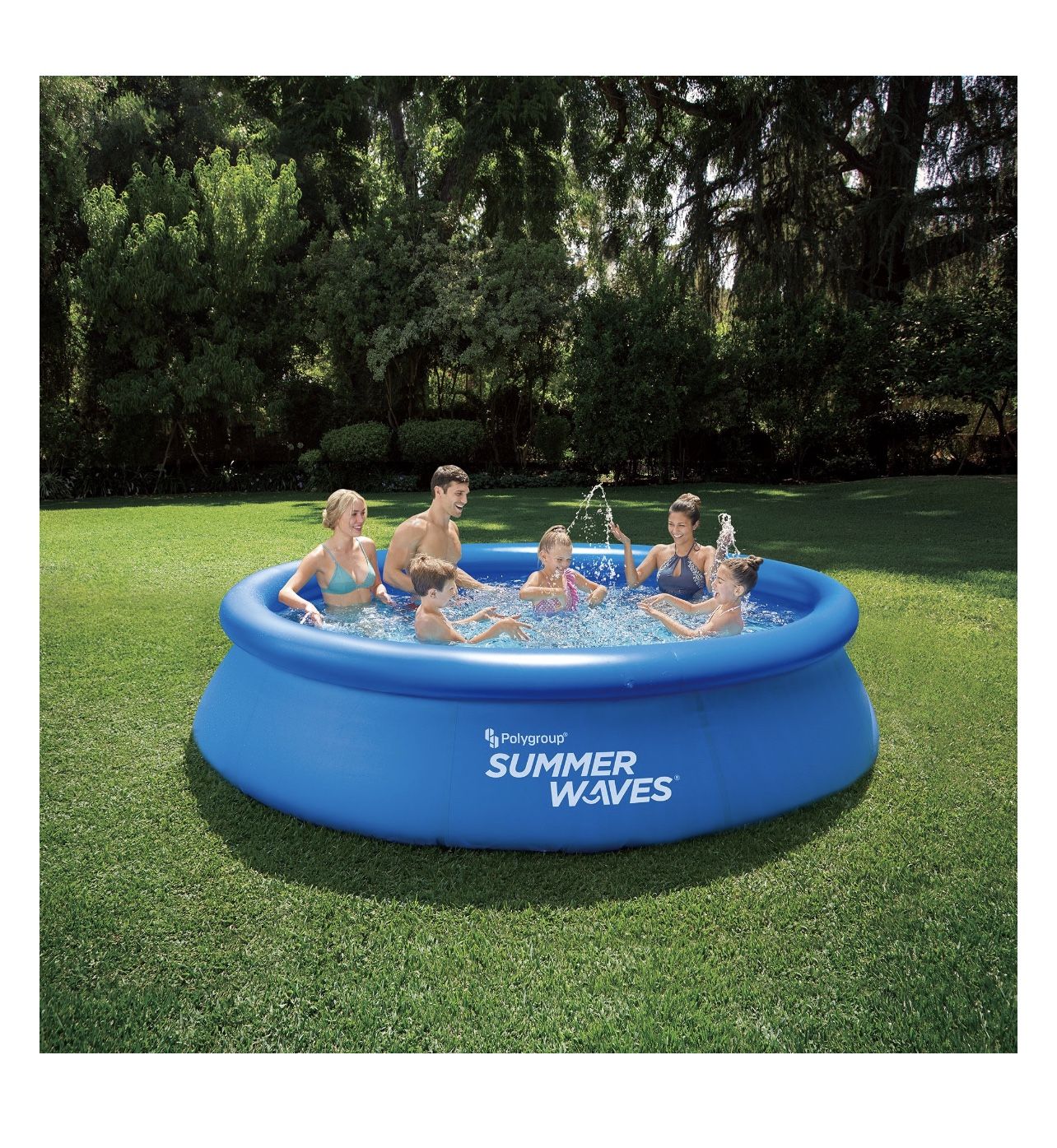 Summer Waves Pool 10 Foot Blow Up Pool Summer Waves 15 Ft X 36in