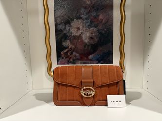 Coach quilted Georgie