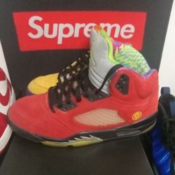Air JORDAN 5 RETRO WHAT THE MEN SIZE 12