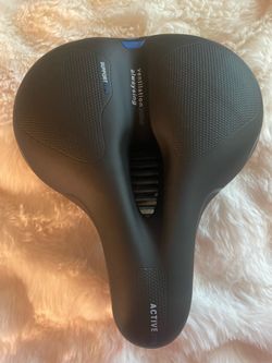 Bicycle seat replacement- memory foam & ventilated