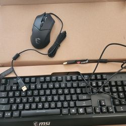 MSI Keyboard And Mouse