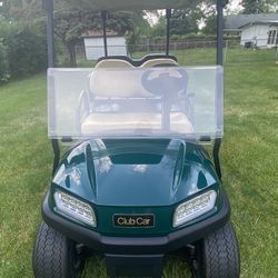 Club Car Tempo 2020 LED Headlights & Taillights Turn Signals Brake Lights Ect 4 Passenger Bi-fold Windshield Storage Compartment in Rear Seat