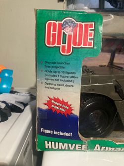 Vintage 2003 GI Joe Humvee Armament Carrier new