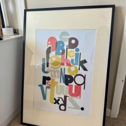 Huge Alphabet Frame