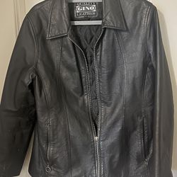 Gino Vintage Black Leather Soft Lining
