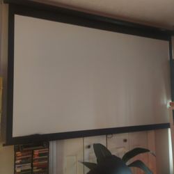 Projector Screen Retractable 