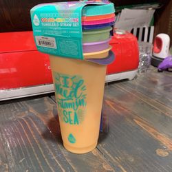 Brand New Set Of Color  Changing Cups
