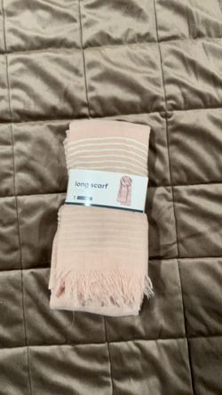 Light rose scarf