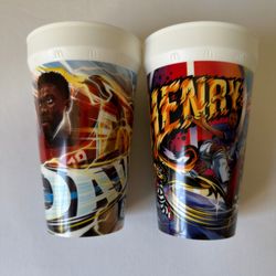 McDonald's 2026 FIFA World Cup Collectible Promo Cups - Alphonso Davies & Thierry Henry
