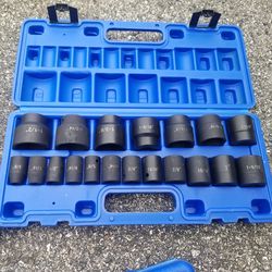 Tool sets Impact Socket Set X3