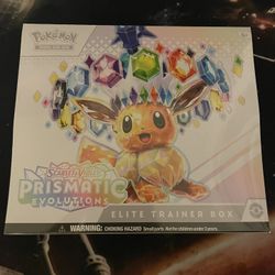 Prismatic Evolutions Elite Trainer Box