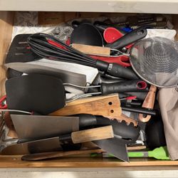 Large Spoons And Knives 